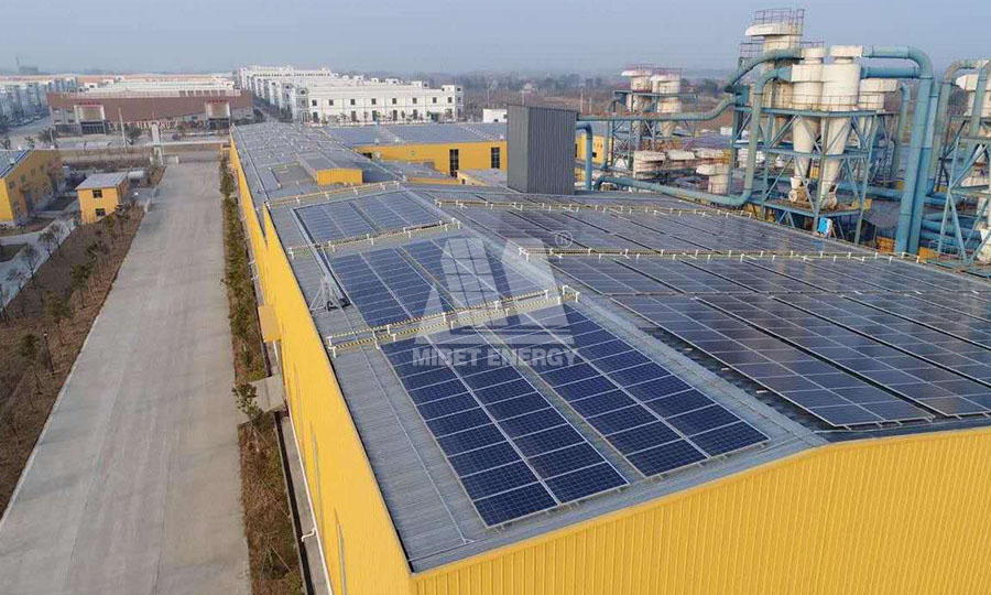 荊門彩鋼瓦屋頂光伏發(fā)電項(xiàng)目