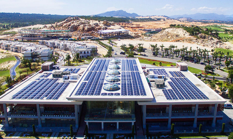 越南平屋頂壓載項(xiàng)目 1.2MW