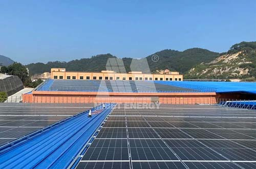 大放光彩！邁貝特8MW彩鋼瓦項(xiàng)目撐起一片光明！