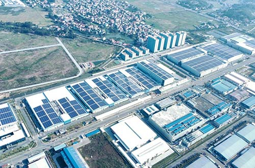 邁貝特20MW越南立訊精密分布式光伏項(xiàng)目正式發(fā)電